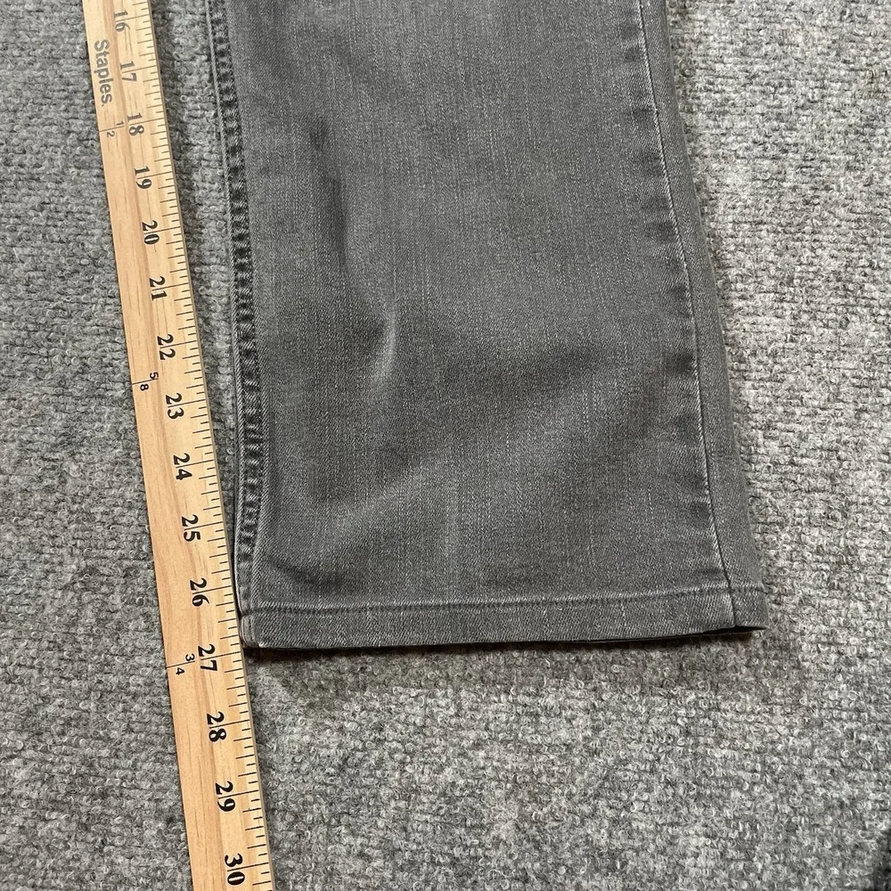 Levi's Men's 513 Straight Leg 36x30* Flex Fit Washed Black Denim Jeans